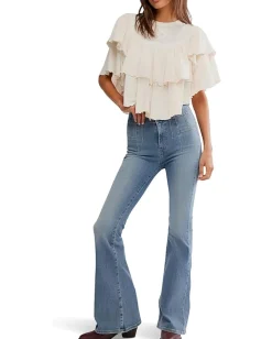 Free People Rose Party Tee Sugar Swizzle Sale