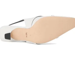 COACH Rowyn Slingback Optic White Outlet