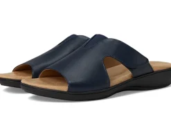 Trotters Roxine Navy Outlet