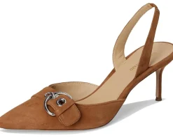 Veronica Beard Roxy Hazelwood Brown Suede Clearance