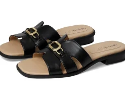 LifeStride Royaltybit Black Faux Leather Hot