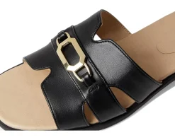 LifeStride Royaltybit Black Faux Leather Hot