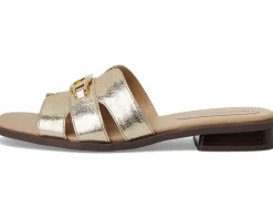 LifeStride Royaltybit Platino Gold Faux Leather Outlet