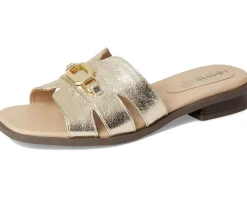LifeStride Royaltybit Platino Gold Faux Leather Outlet