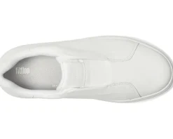 FitFlop Rtg Leather Laceless Sneakers Urban White Outlet