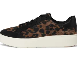 Women FitFlop Rtg Leopard Suede Sneakers