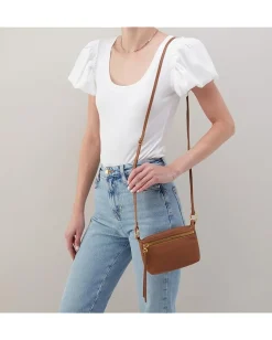 HOBO Run About Crossbody Warm Honey Discount