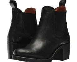 Frye Sabrina Chelsea Black Oil Tanned Full Grain Online
