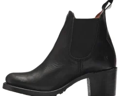 Frye Sabrina Chelsea Black Oil Tanned Full Grain Online