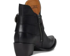 Frye Sacha Multi Strap Bootie Black