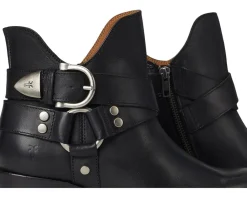 Frye Sacha Multi Strap Bootie Black