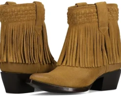 Women Frye Sacha Short Fringe Bootie