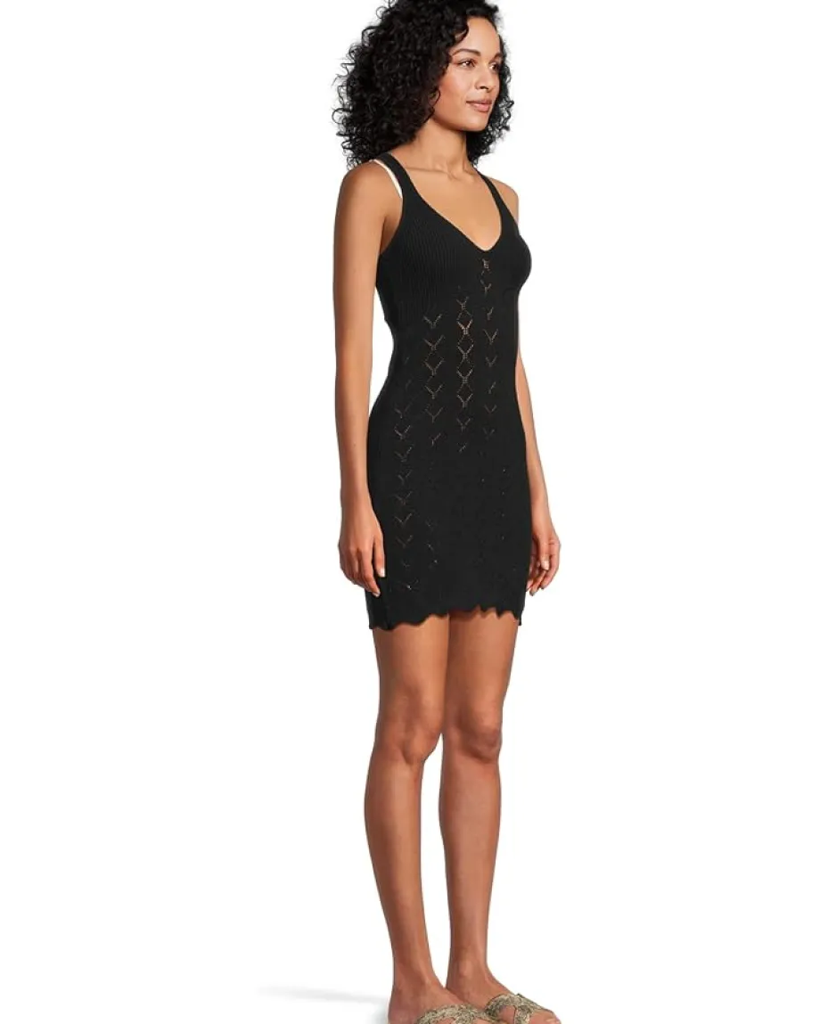 L*Space Saffron Cover Up Dress Black Best