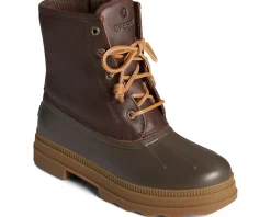 Sperry Saltwater 2.0 Leather Dark Brown Hot