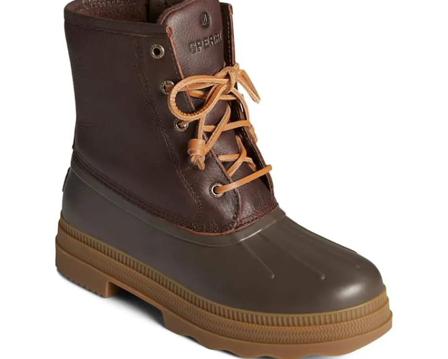 Sperry Saltwater 2.0 Leather Dark Brown Hot