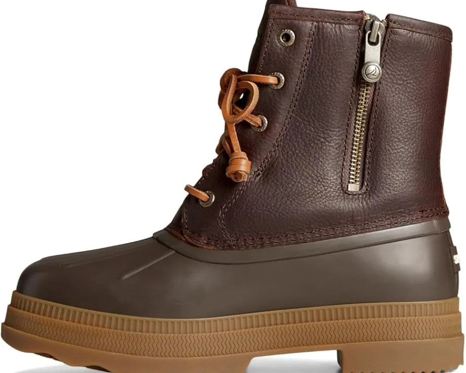 Sperry Saltwater 2.0 Leather Dark Brown Hot