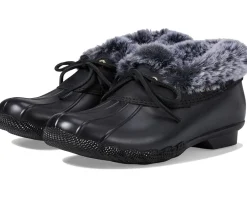 Sperry Saltwater 1-Eye Cozy Black/Black Hot