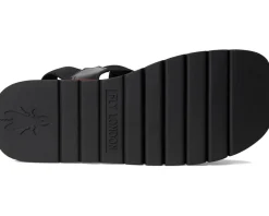 FLY LONDON SAMB245FLY Black/Brick Hot