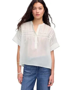 Madewell Samoa Top - Cotton Sushi Voile White Outlet