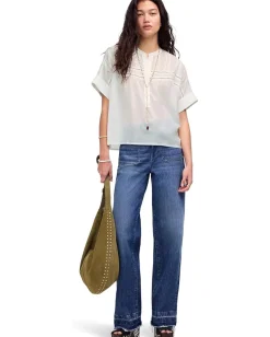 Madewell Samoa Top - Cotton Sushi Voile White Outlet