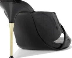 Nine West Sancie Black Croco Hot