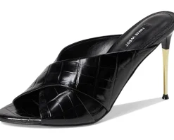 Nine West Sancie Black Croco Hot