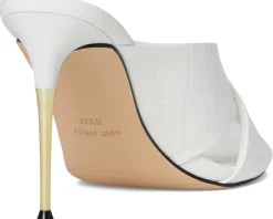 Nine West Sancie White Croco Discount