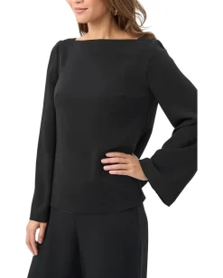 Trina Turk Sarese Top Black Discount