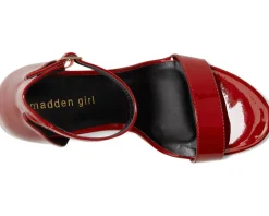 Madden Girl Sashha Dark Red Sale