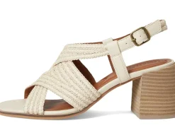 Women Lucky Brand Sasina Cut Out Heeled Sandals