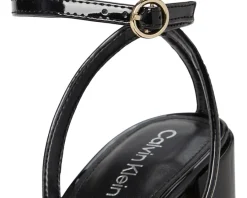 Calvin Klein Sassa Black Patent Hot