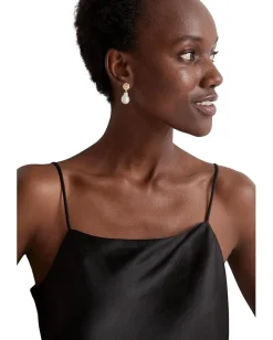 Madewell Satin Square-Neck Cami True Black Online
