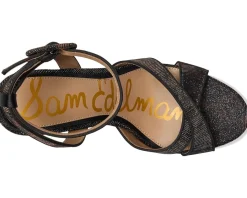 Sam Edelman Savannah Strappy Sandals Brown Leopard Glitz Multi Sale