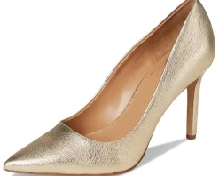 Vince Camuto Savilla Classic Pumps Egyptian Gold New