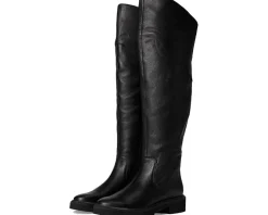 Naturalizer Scarlette Over The Knee Boots Black Leather Online