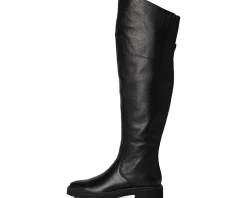 Naturalizer Scarlette Over The Knee Boots Black Leather Online