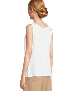 Women Eileen Fisher Scoop Neck Tank