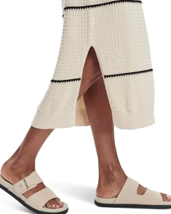 Varley Scott Scoop Neck Midi Dress Birch Best