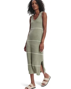 Women Varley Scott Scoop Neck Midi Dress