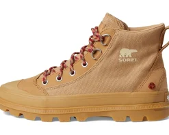 SOREL Scout N About™ Mid Sneakers Gear Chk Caribou Buff/Gum New