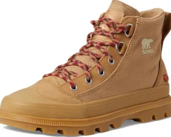 SOREL Scout N About™ Mid Sneakers Gear Chk Caribou Buff/Gum New