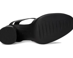 ECCO Sculpted 55 Luxe Fisherman Heel Sandal Black Hot