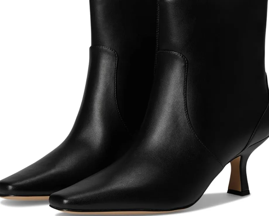 COACH Sculpted C Kitten Heel Bootie Black Hot