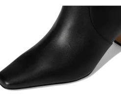 COACH Sculpted C Kitten Heel Bootie Black Hot