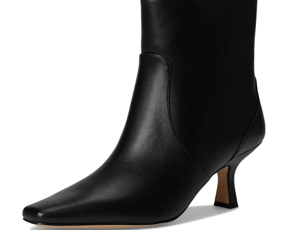 COACH Sculpted C Kitten Heel Bootie Black Hot