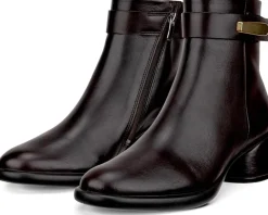 ECCO Sculpted Luxery 35 MM Modern Dress Ankle Boot Mocha Best