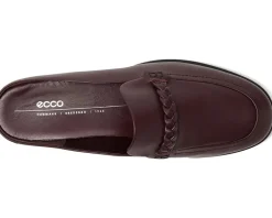 ECCO Sculpted Luxury Braided Mule Fig Hot