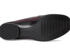 ECCO Sculpted Luxury Braided Mule Fig Hot