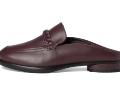 ECCO Sculpted Luxury Braided Mule Fig Hot