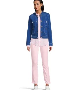 Lilly Pulitzer Sea View Button Down Rousseau Pink Slice Of Sunshine Discount